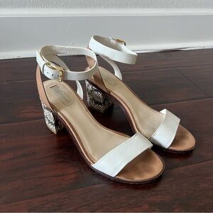 Cole Haan Grand.ØS Cambon Mid Blocked Heel Sandals Size 7B